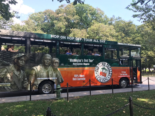 Old Town Trolley Tour Bus