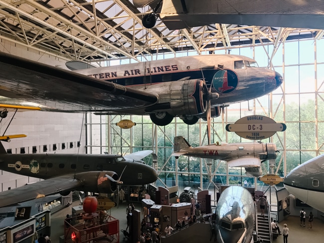 National Air and Space Museum in Washington DC