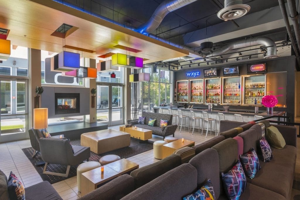 The Aloft Portland Airport Hotel is a great choice for where to stay in Portland near the airport