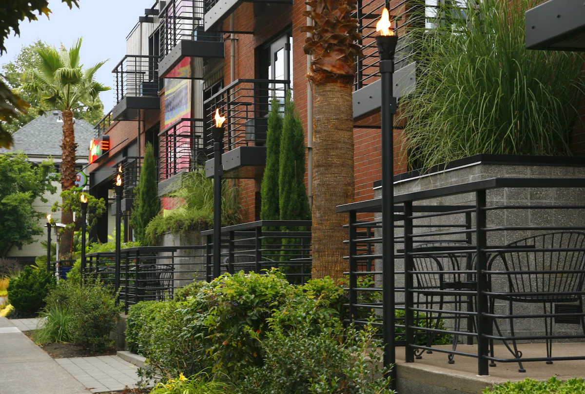 Balconies at the Inn at Northrup Station
