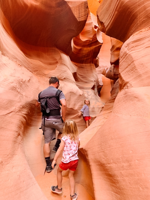 Going on a tour is a requirement for Antelope Canyon