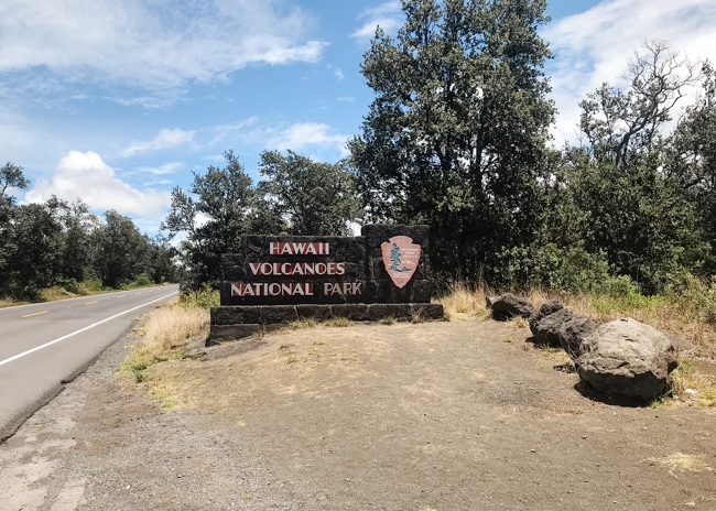 The Big Island National Park is Hawaii Volcanoes