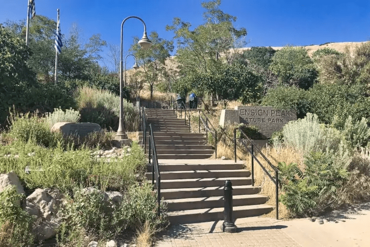 Ensign Peak hike in Salt Lake City