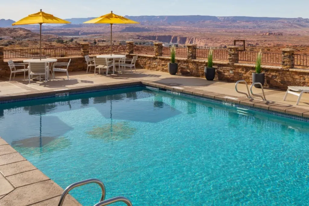 Hyatt Place swimming pool in Page, Arizona
