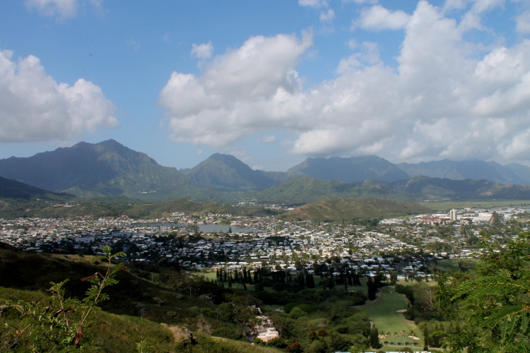 Mountain view on Oahu