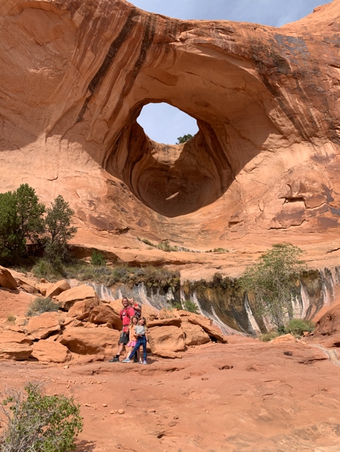 Bowtie Arch in Moab