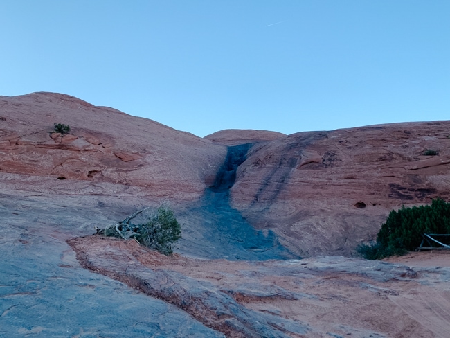 Hell's Revenge Trail in Moab