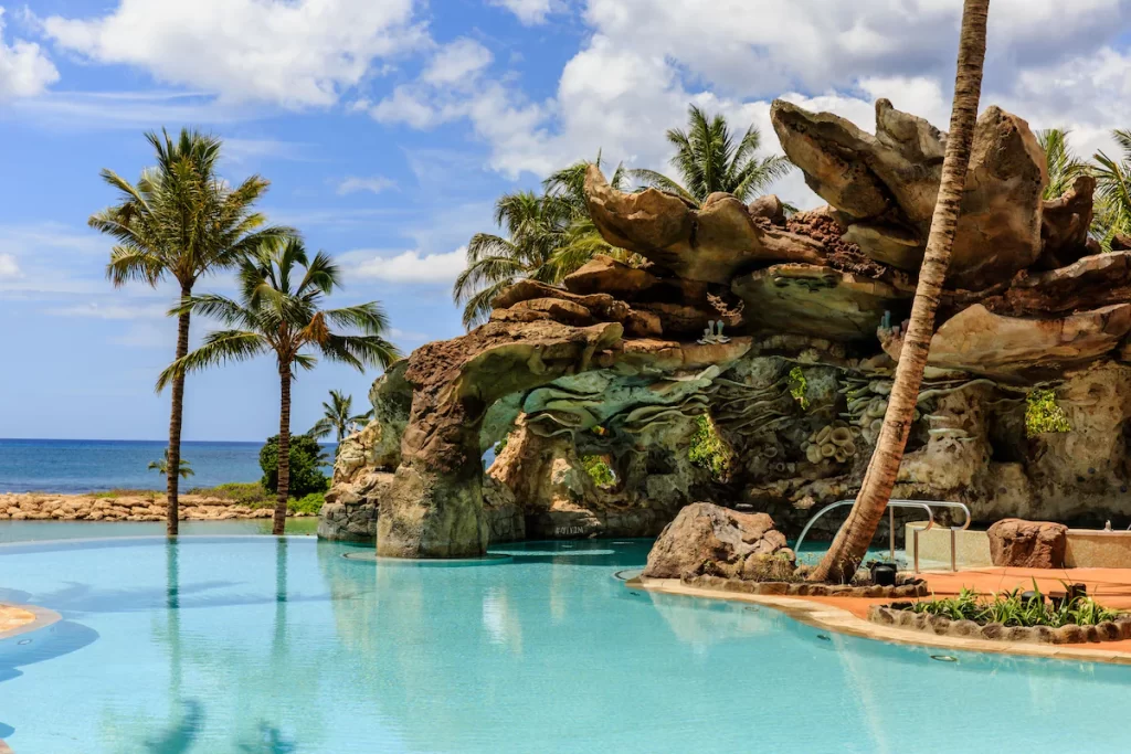 Swimming pool at Disney's Aulani