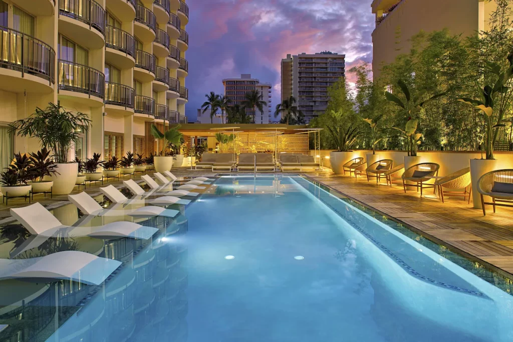 Laylow Hotel swimming pool