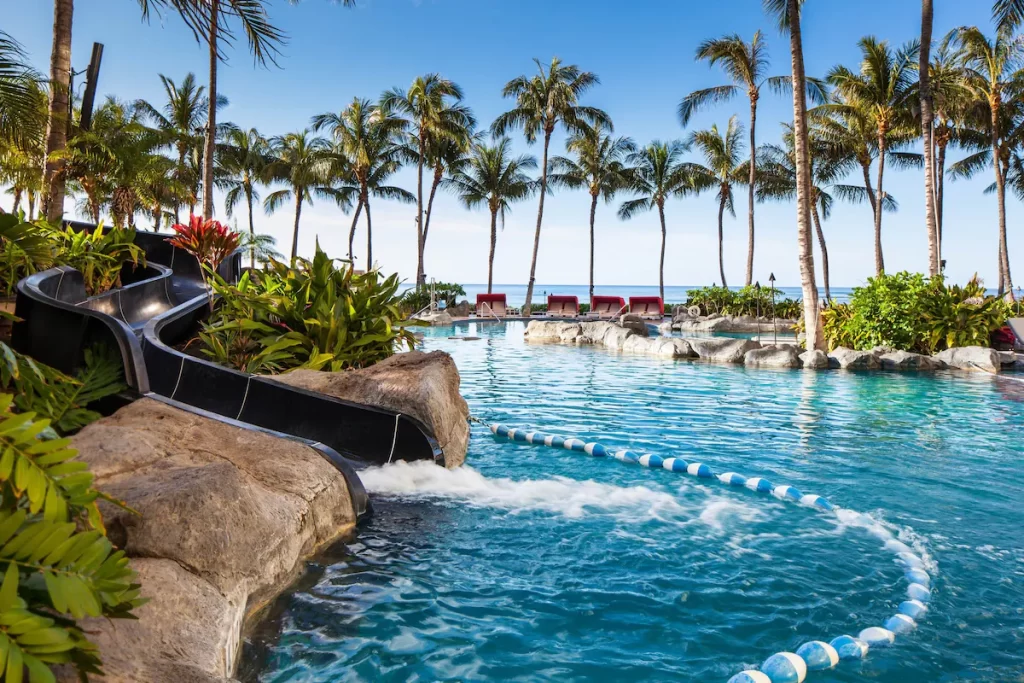 Swimming pool at the Sheraton Waikiki