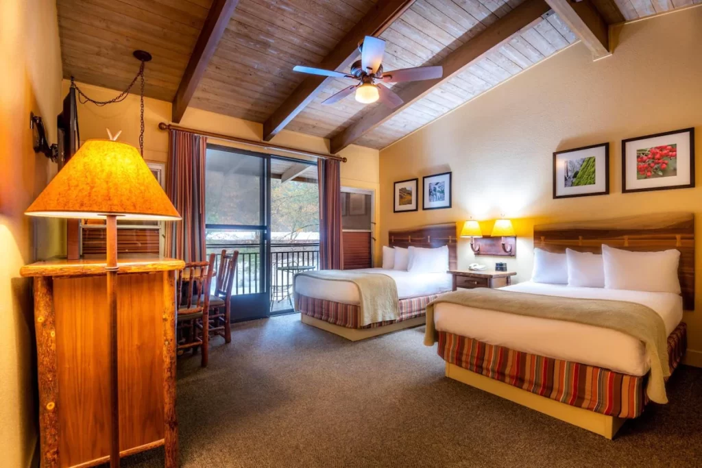 Room at the Yosemite Valley Lodge