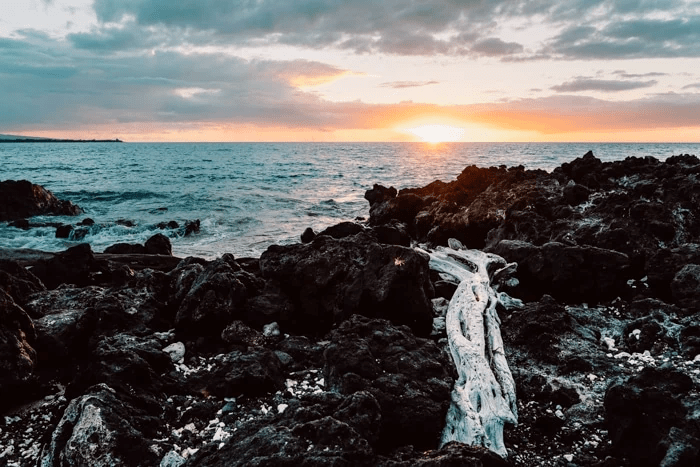 Scenic view on the Big Island