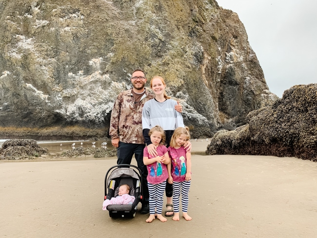 Tidepooling at Haystack Rock in Cannon Beach