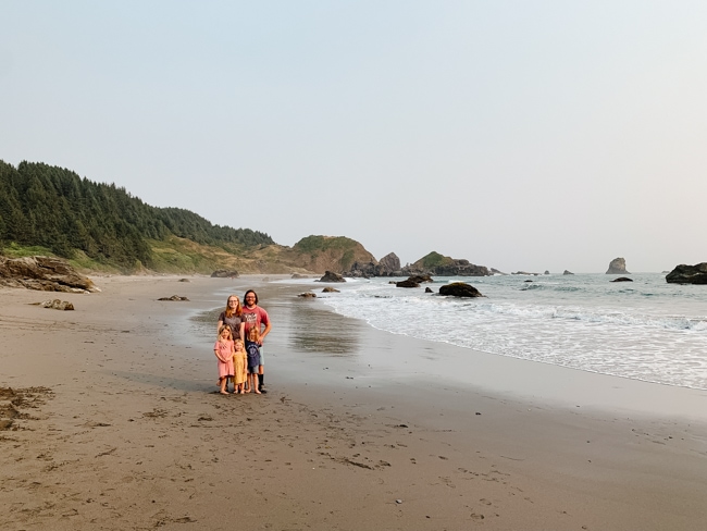 Brookings is a popular place to start your Oregon Coast road trip.