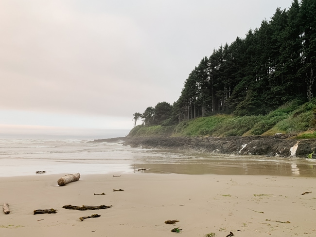 Beach in Yachats