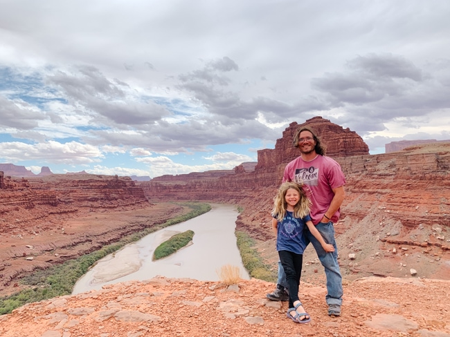 Colorado River overlook