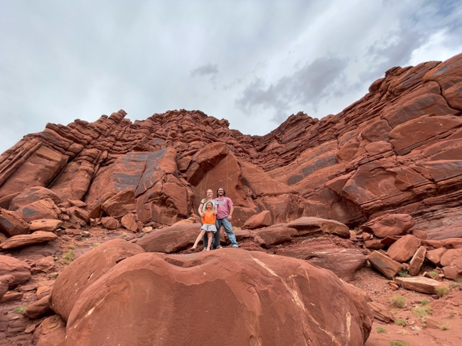 Side of the Shafer Trail