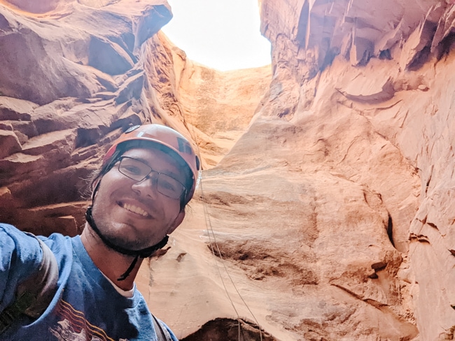 Canyoneering tour in Moab, Utah