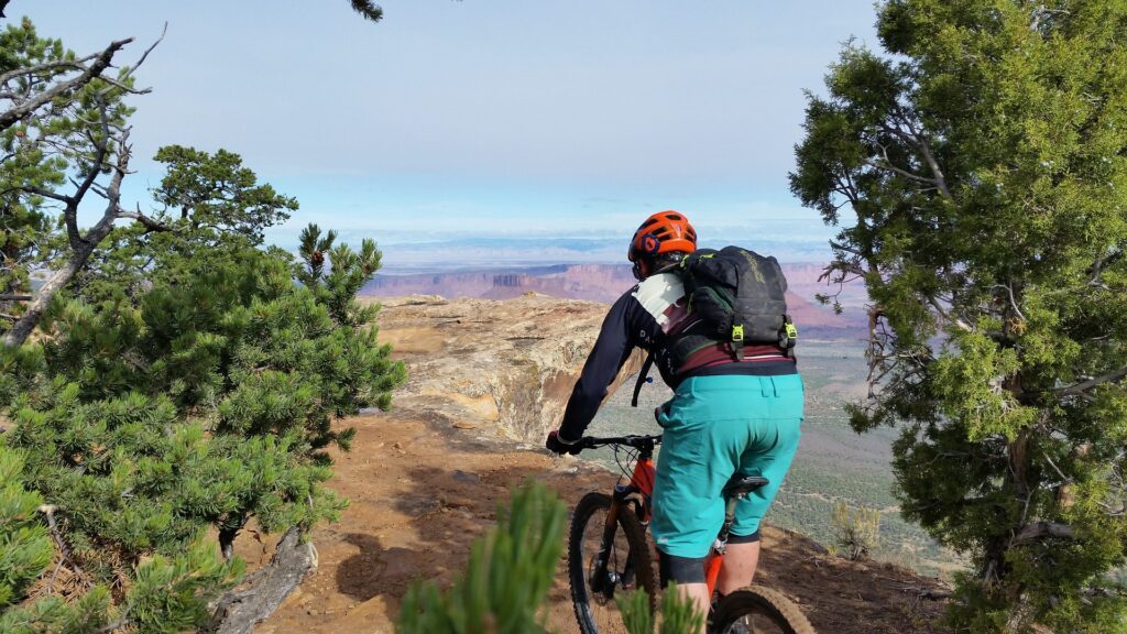 Mountain biking in Moab