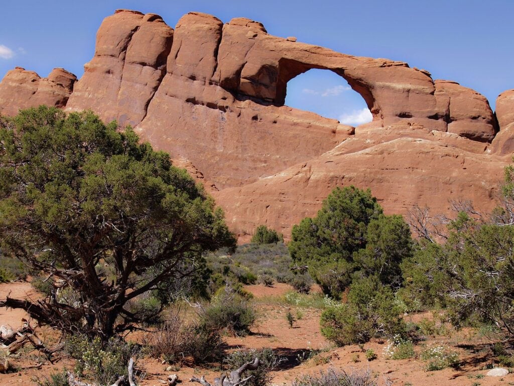 Wilson Arch in Moab, Utah