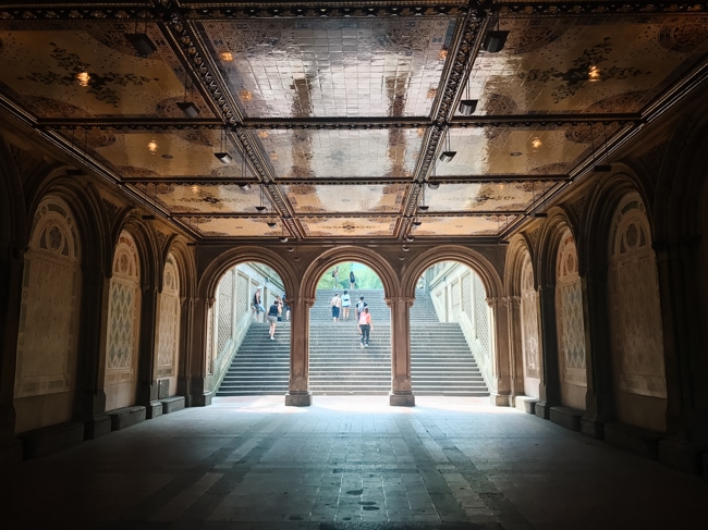 Stairway in Central Park