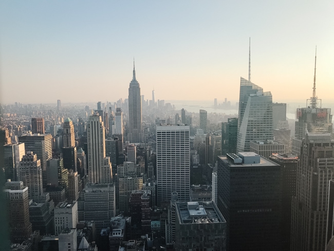 Kids will have fun at the Top of the Rock in New York City