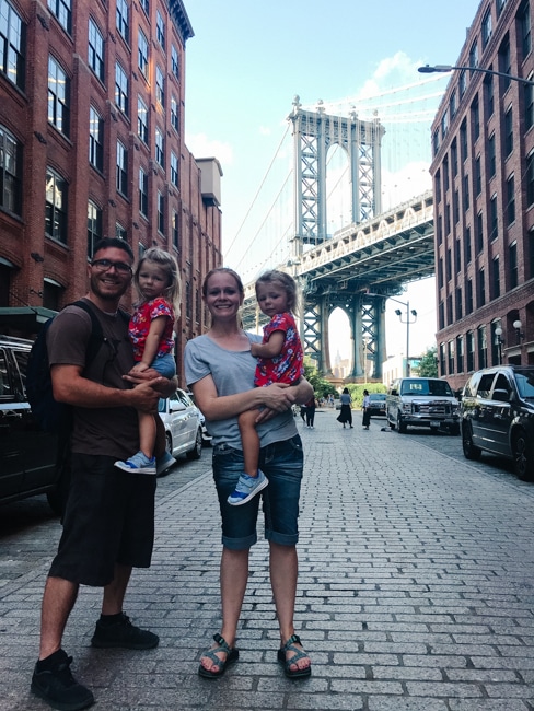 Kids at DUMBO