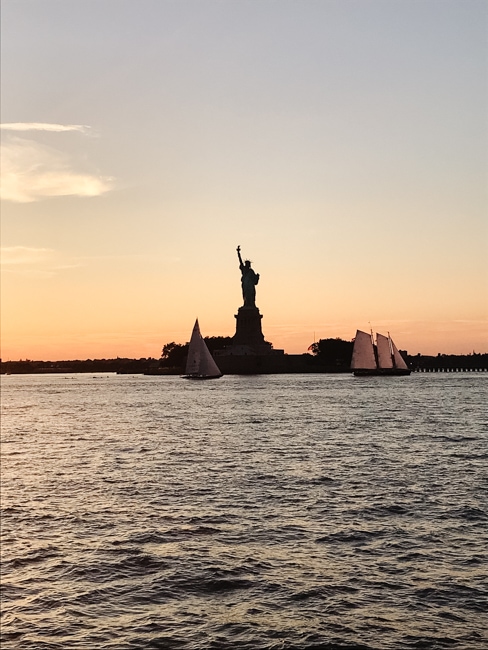 Visiting the Statue of Liberty is one of the best things to do in NYC with kids