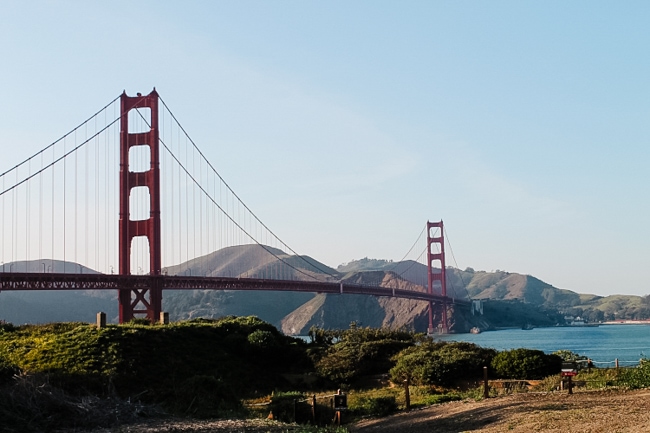 Golden Gate Bridge in San Francisco