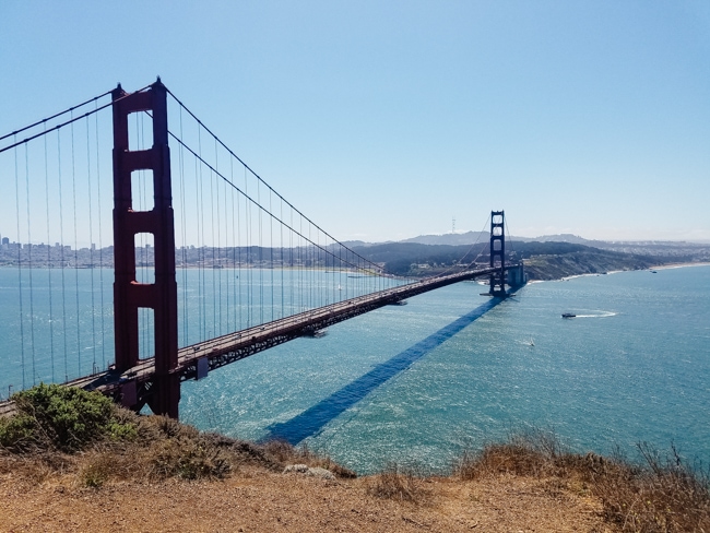 View of the Golden Gate Bridge