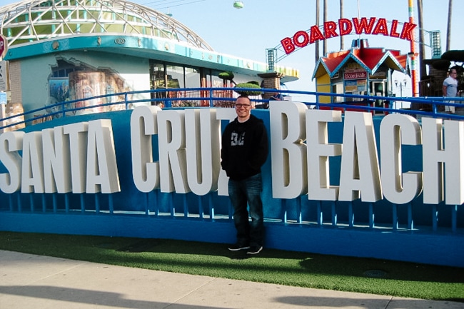 One of the fun things to do in San Francisco with kids is going on the rides near Santa Cruz Beach