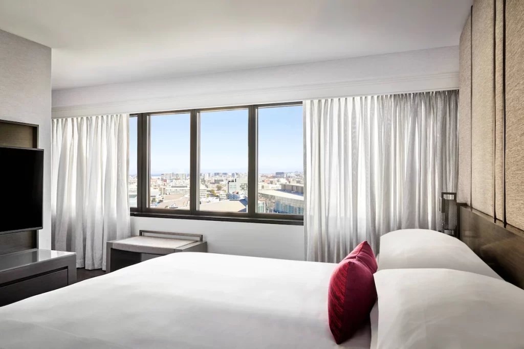 Marriott Marquis is a great place to stay in San Francisco with kids