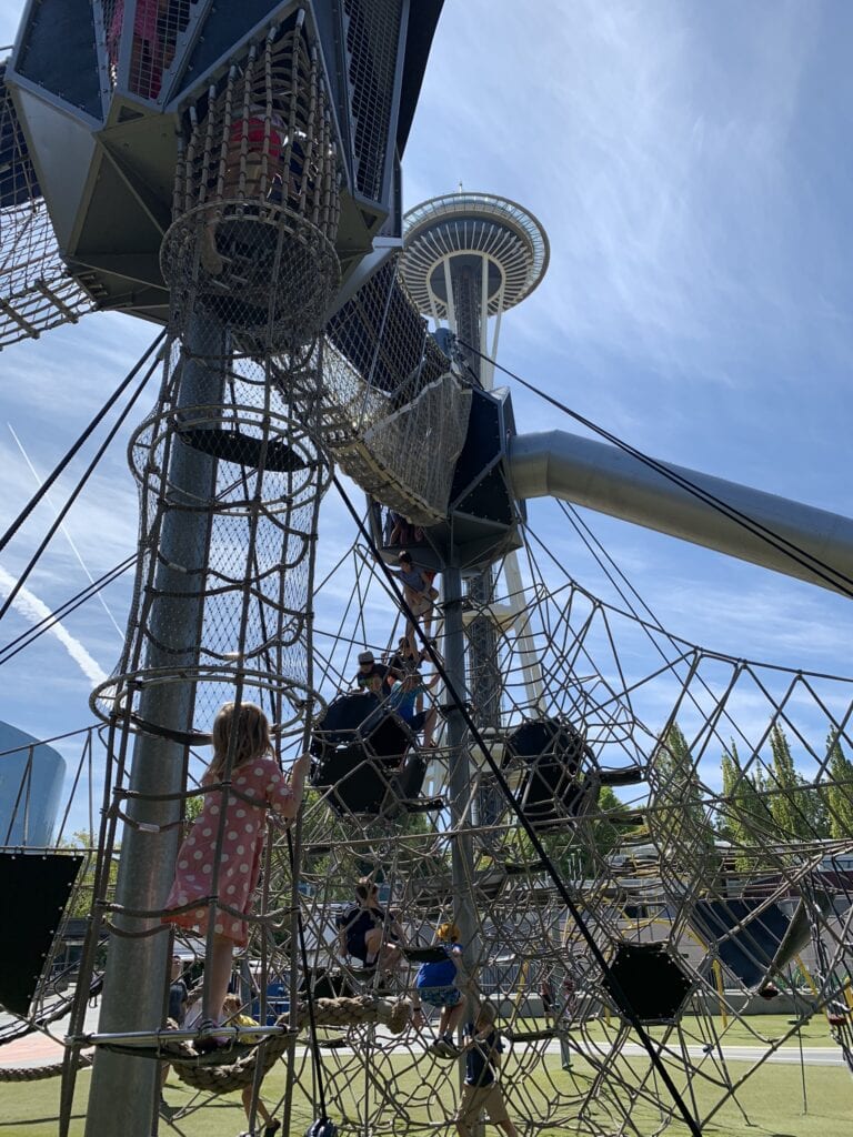 Artists at Play Playground is one of the best things to do in Seattle with kids