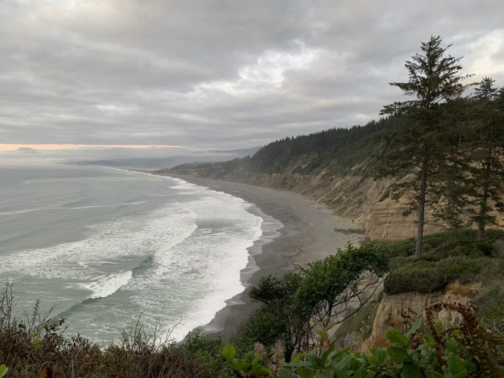 Coastal view near the Redwoods