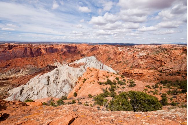 Upheaval Dome is a great place to see in Canyonlands National Park.