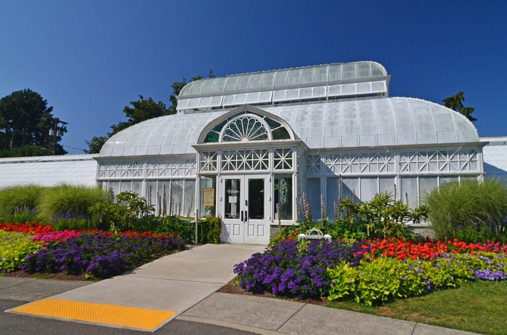 Volunteer Park Conservatory in Seattle, Washington