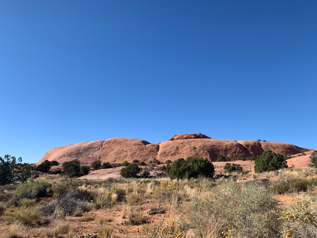 Whale Rock in Canyonlands