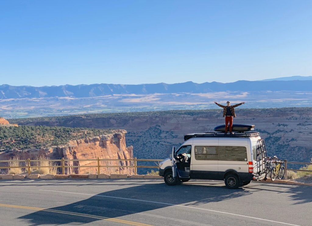 Fruita, CO is a fun stop when driving from Denver to Moab