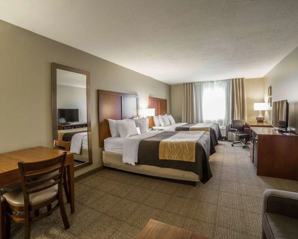 Comfort Inn and Suites in Beaver, along the route from Las Vegas to Moab