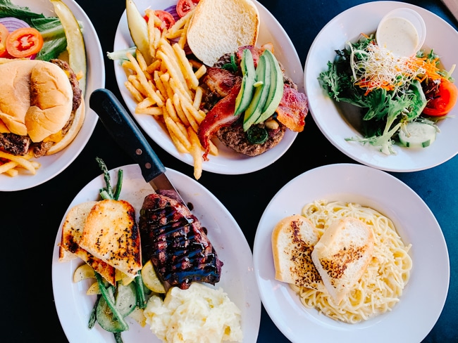 Food from Gloria's Corner Cafe in Southern Utah