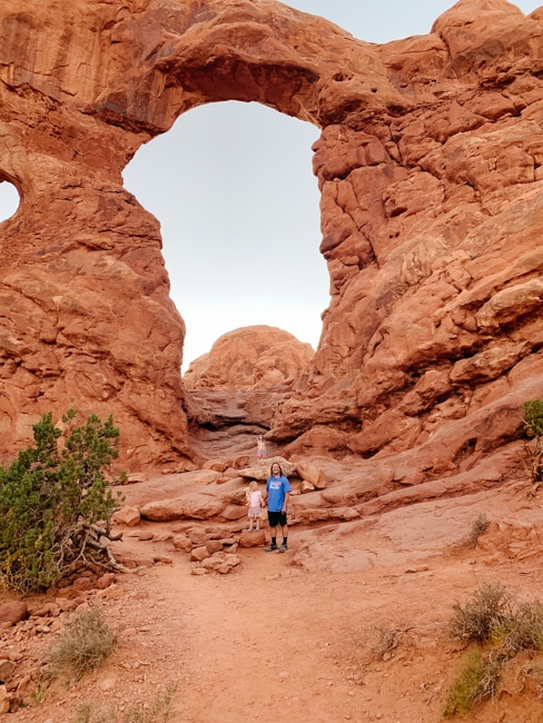 Exploring Arches National Park, coming from Salt Lake City