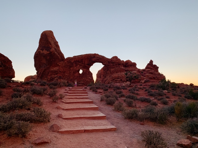 Windows in Arches, near Canyonlands