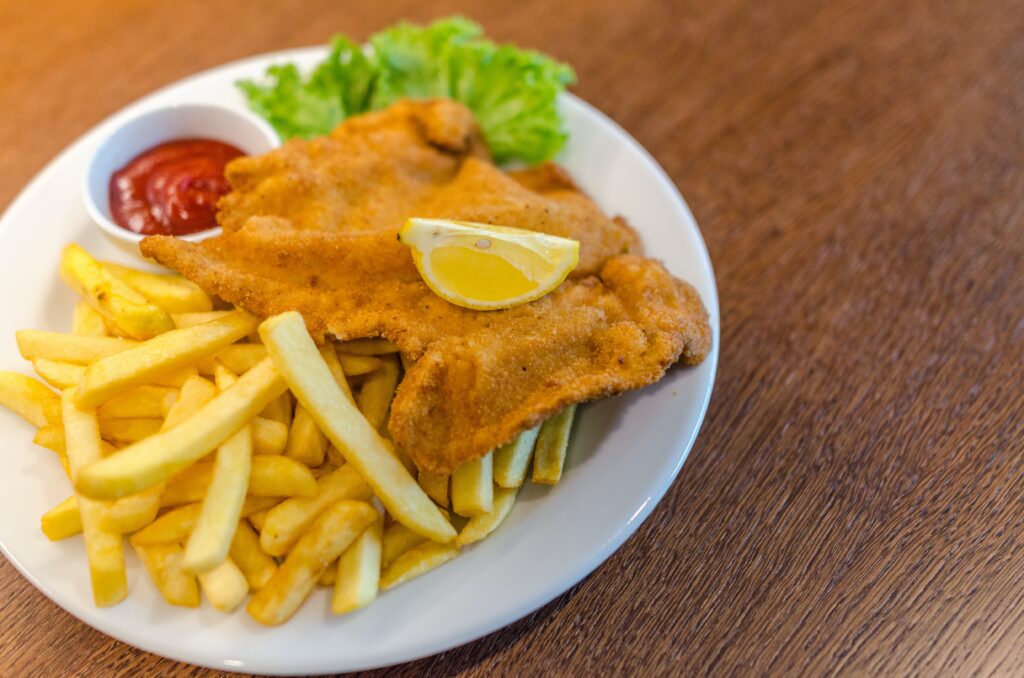 Fish and chips from a South Lake Tahoe restaurant
