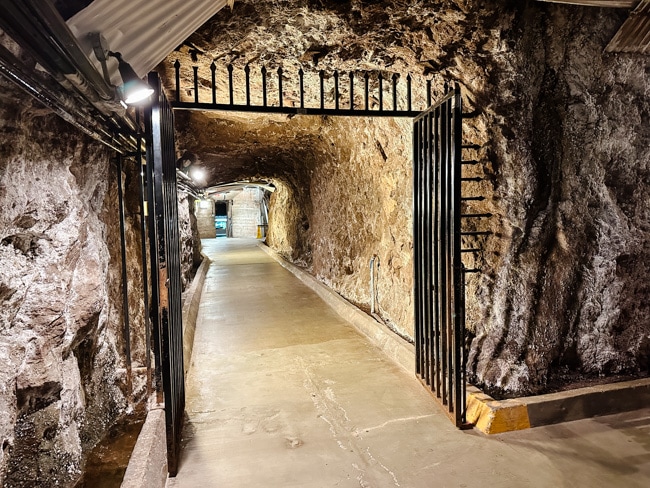 Tunnels you will visit during a Hoover Dam tour