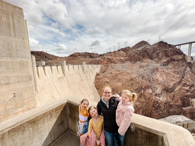 Visiting the Hoover Dam near Las Vegas