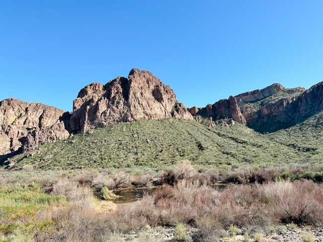 Scenic view in Arizona