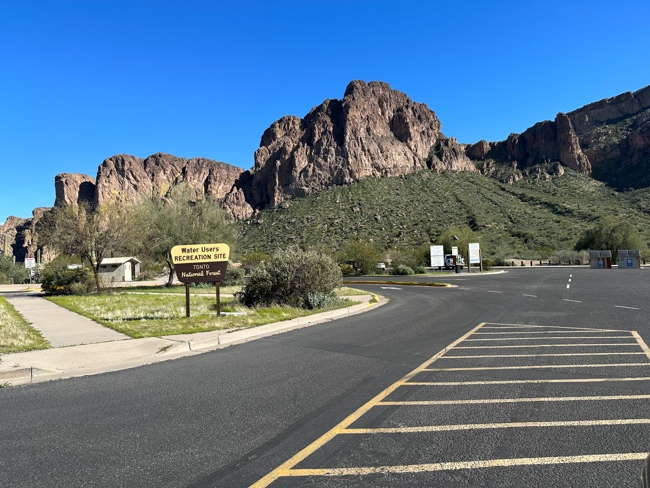 Popular launch point for floating the Salt River