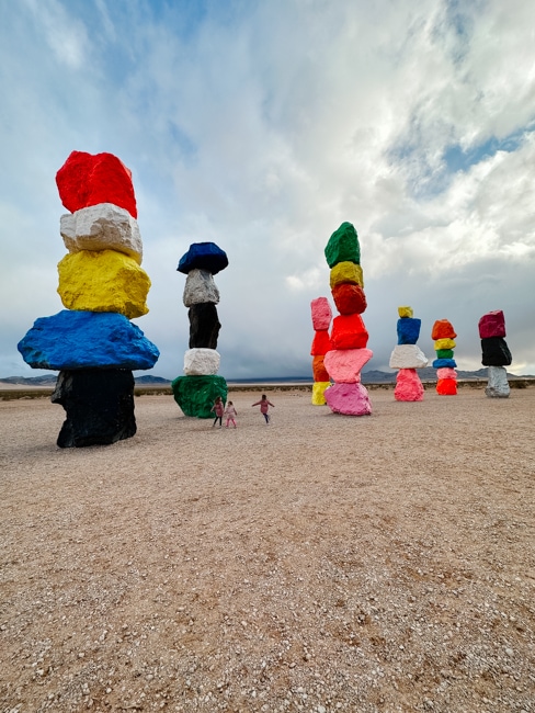 Seven Magic Mountains in Las Vegas
