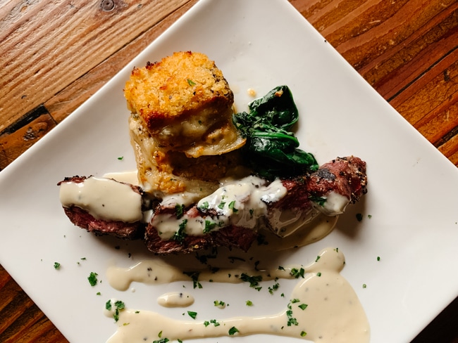 Small dish served at a nearby restaurant
