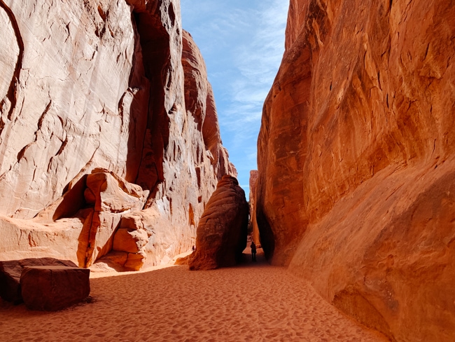 Hiking is one of the best things to do in Arches National Park